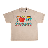 French Oak i love my students with pen and Urban Heavy Tee - Artiststas