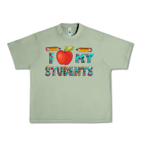 Oil Green i love my students with pen and Urban Heavy Tee - Artiststas