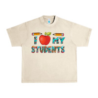 Sandshell i love my students with pen and Urban Heavy Tee - Artiststas