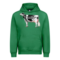 Emerald Holstein Dairy Cow Urban Hoodie - LillyAllenDesigns