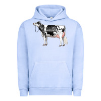 Pigment Grape Ice Holstein Dairy Cow Urban Hoodie - LillyAllenDesigns