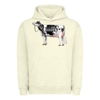Pigment Pistachio Holstein Dairy Cow Urban Hoodie - LillyAllenDesigns