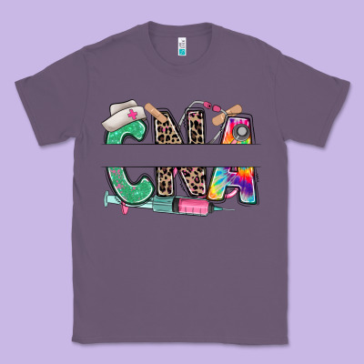 Custom Name Cna Nurse Classic Tee Designed By Ranaportraitstore