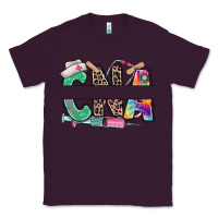Plum custom name cna nurse Classic Tee - RanaPortraitStore