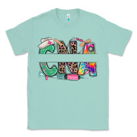 Seafoam custom name cna nurse Classic Tee - RanaPortraitStore