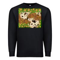 Black St. Patrick's Day shamrock tumbler Premium Sweatshirt - Neo Western