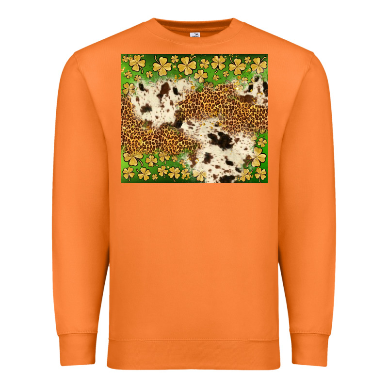 St. Patrick's Day Shamrock Tumbler Premium Sweatshirt by Neo Western | Teevron