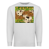 Dove Grey St. Patrick's Day shamrock tumbler Premium Sweatshirt - Neo Western