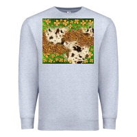 Heather Grey St. Patrick's Day shamrock tumbler Premium Sweatshirt - Neo Western