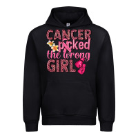 Cancer Picked The Wrong Girl Urban Hoodie | Teevron