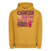 Pigment Peanut Butter cancer picked the wrong girl Urban Hoodie - NancyCooperArtShop