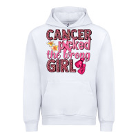 White cancer picked the wrong girl Urban Hoodie - NancyCooperArtShop