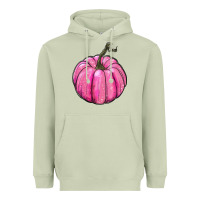 Matcha breast cancer awereness pumpkin Heavyweight Hoodie - RanaPortraitStore