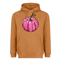 Meerkat breast cancer awereness pumpkin Heavyweight Hoodie - RanaPortraitStore