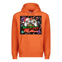 Carrot gamer merry christmas Premium Hoodie - NancyCooperArtShop