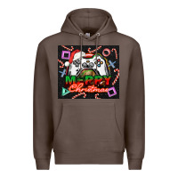 Coffee gamer merry christmas Premium Hoodie - NancyCooperArtShop