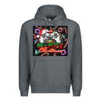 Rock gamer merry christmas Premium Hoodie - NancyCooperArtShop