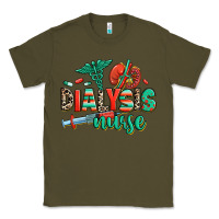 Army Green dialysis nurse Classic Tee - RanaPortraitStore