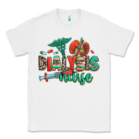 White dialysis nurse Classic Tee - RanaPortraitStore