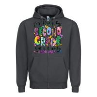 Smoke I'm ready for second grade but is it ready for me Zipper Hoodie - RanaPortraitStore