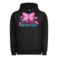 Pigment Black cancer picked the wrong girl Urban Hoodie - NancyCooperArtShop