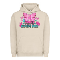 Pigment French Oak cancer picked the wrong girl Urban Hoodie - NancyCooperArtShop