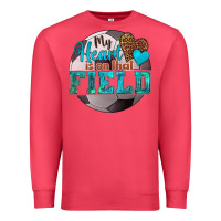 Cardinal my heart is on that field soccer Premium Sweatshirt - HRA Design Shop