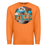 Carrot my heart is on that field soccer Premium Sweatshirt - HRA Design Shop
