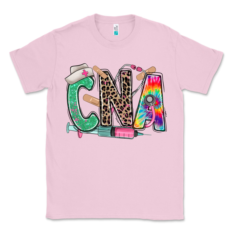 Cna Nurse Tie Dye Leopard Classic Tee by RanaPortraitStore | Teevron