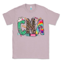 Lilac cna nurse tie dye leopard Classic Tee - RanaPortraitStore