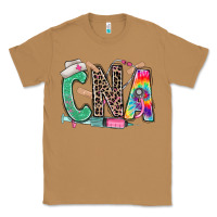 Toasted Coconut cna nurse tie dye leopard Classic Tee - RanaPortraitStore