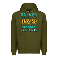 Army Green get more tattoos Premium Hoodie - NancyCooperArtShop