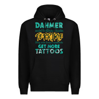 Black get more tattoos Premium Hoodie - NancyCooperArtShop