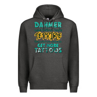 Charcoal Heather get more tattoos Premium Hoodie - NancyCooperArtShop
