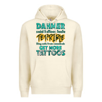 Sandshell get more tattoos Premium Hoodie - NancyCooperArtShop