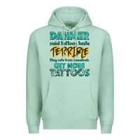 Seafoam get more tattoos Premium Hoodie - NancyCooperArtShop