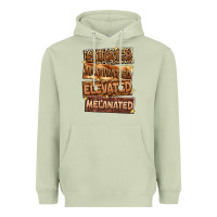 Matcha educated motivated elevated melanated Heavyweight Hoodie - Zillion Design Studio