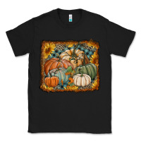 Black pumpkins with sunflowers Classic Tee - RanaPortraitStore