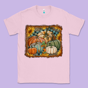 Pumpkins With Sunflowers Classic Tee Designed By Ranaportraitstore