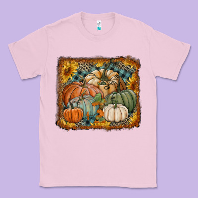 Pumpkins With Sunflowers Classic Tee Designed By Ranaportraitstore