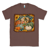 Chestnut pumpkins with sunflowers Classic Tee - RanaPortraitStore