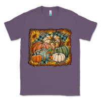 Lavender pumpkins with sunflowers Classic Tee - RanaPortraitStore