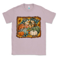 Lilac pumpkins with sunflowers Classic Tee - RanaPortraitStore