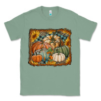 Sage pumpkins with sunflowers Classic Tee - RanaPortraitStore