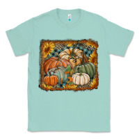 Seafoam pumpkins with sunflowers Classic Tee - RanaPortraitStore