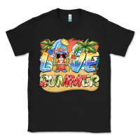Black love summer gnomes  Background Classic Tee - BarkalooDesign