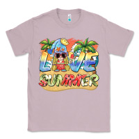Lilac love summer gnomes  Background Classic Tee - BarkalooDesign
