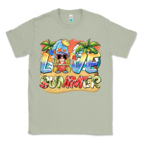 Matcha love summer gnomes  Background Classic Tee - BarkalooDesign