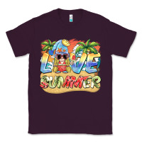 Plum love summer gnomes  Background Classic Tee - BarkalooDesign
