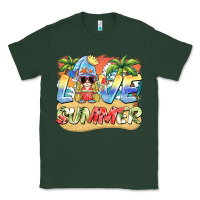 Sports Green love summer gnomes  Background Classic Tee - BarkalooDesign